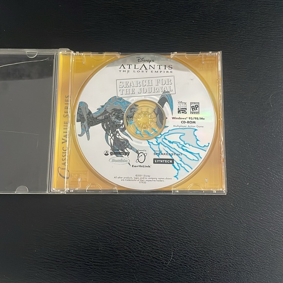 Vintage PC Game - Disney's Atlantis the Lost Empire - Search for the Journal - Picture 3 of 6